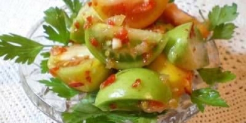 Kako brzo kiseliti zeleni paradajz